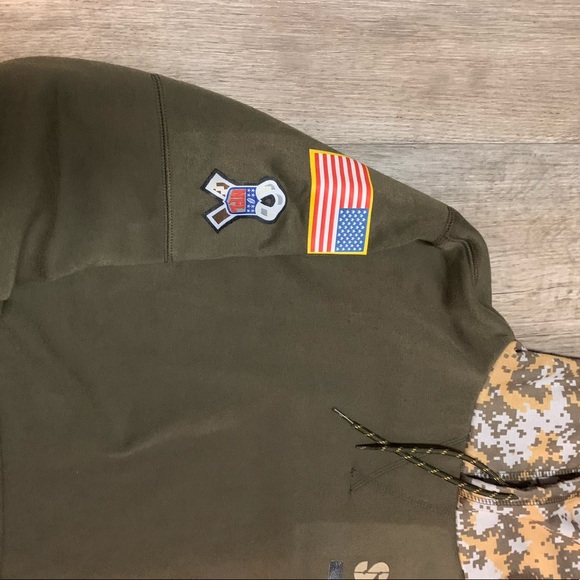 Nike Steelers Salute to Service Fleece Hoodie - Picture 4 of 5